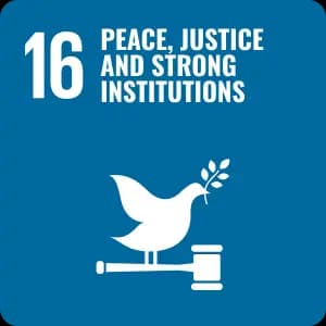 PEACE, JUSTICE, AND STRONG INSTITUTIONS
